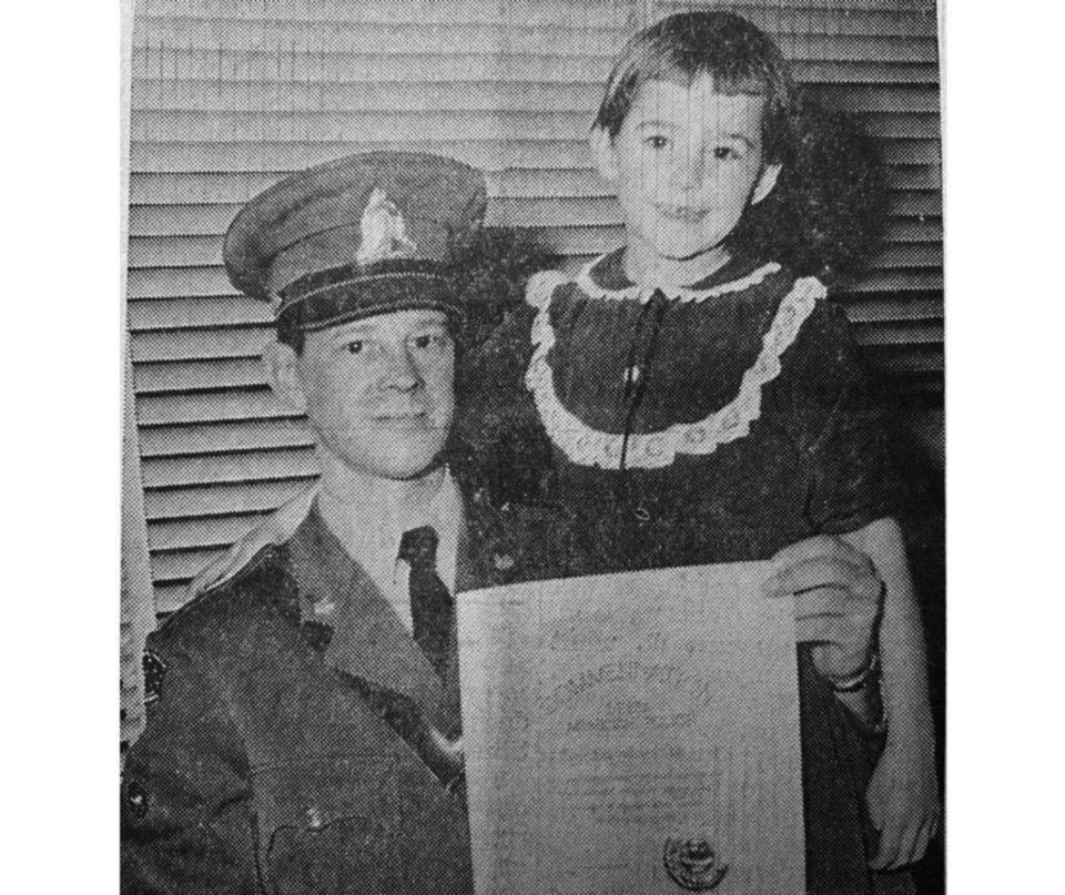 delta const. bill booker saves girl from drowing in 1962
