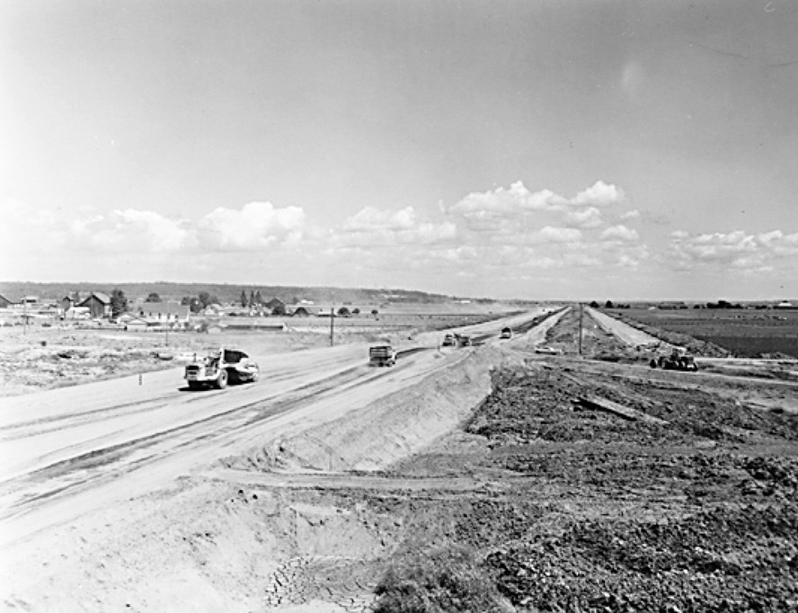 delta highway 99 construction 1960