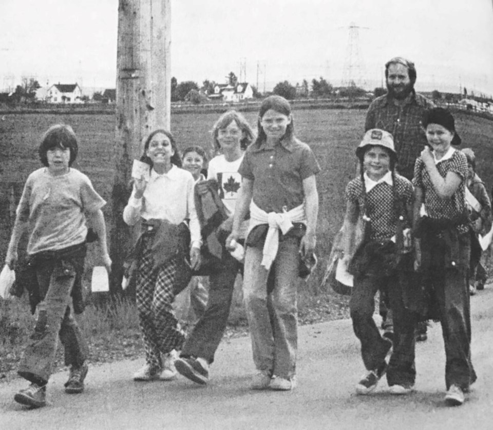 kiwanis club fundraiser in south delta, 1974