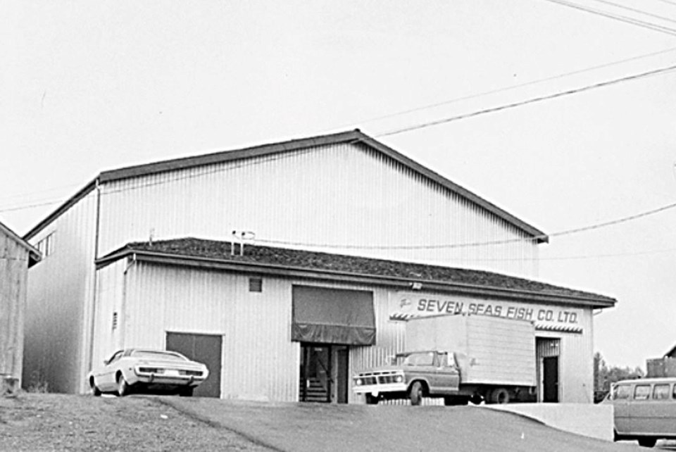 Ladner, BC Seven Seas site in the 1970s