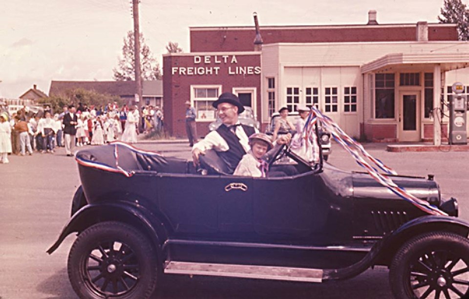 ladner may days parade early 1950s