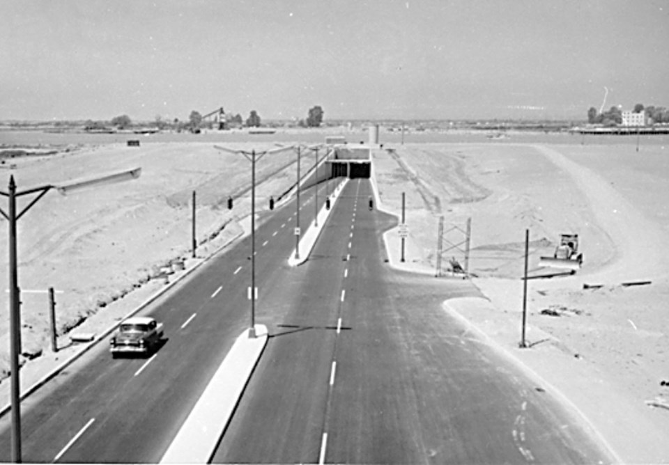 masset tunnel 1959