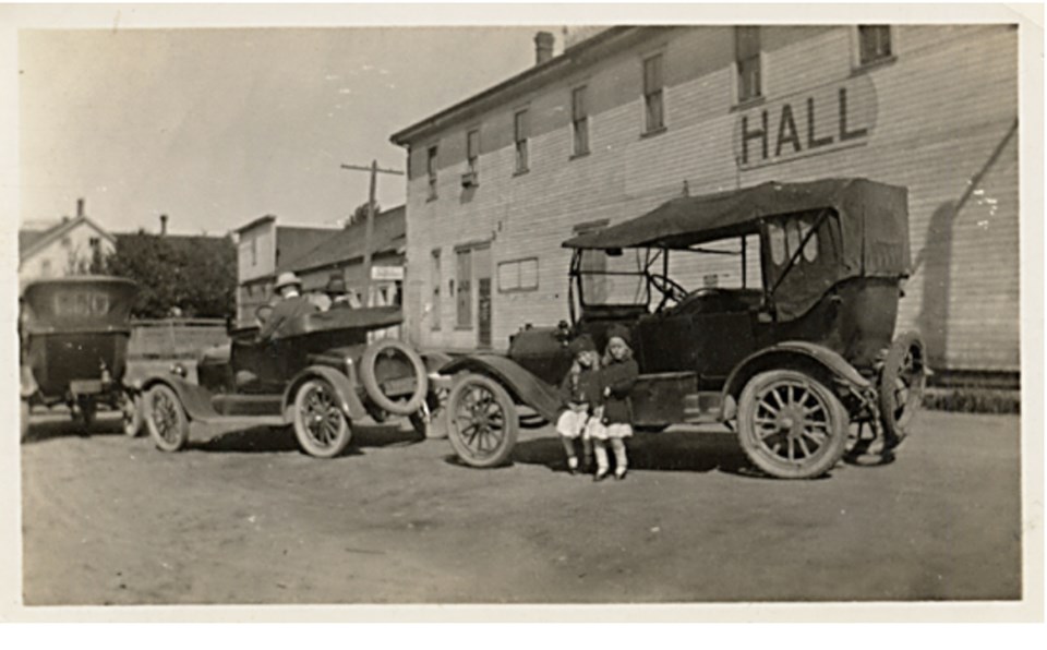 waiting for the ladner ferry 1920