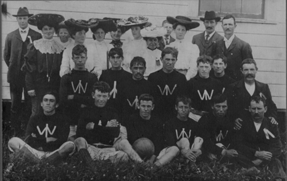 westham island football team 1905