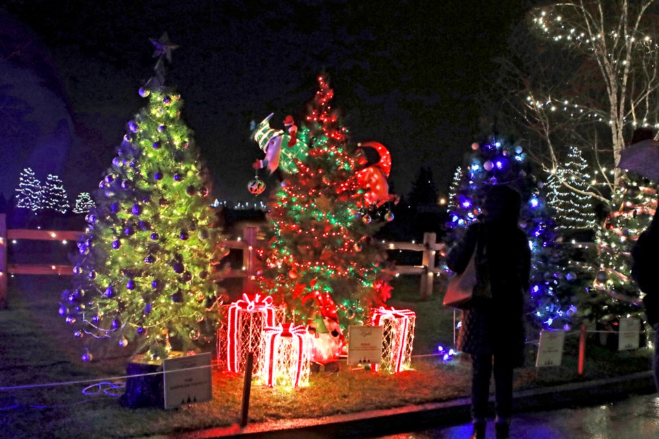 The 2023 Festival of Lights at Tsawwassen Springs officially opened on Friday night, Dec. 1 with its Tree Lighting Ceremony. The festival runs until Jan. 1 from 4 p.m. daily.