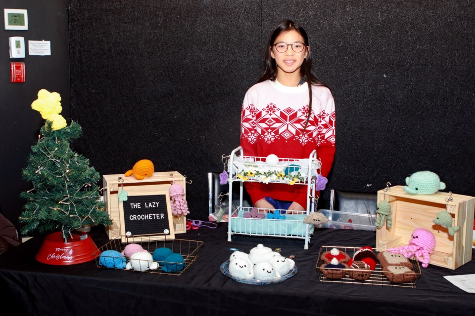 Delta youth had a chance to show off their creative side as the City of Delta hosted a youth Christmas Craft Market on Saturday, Dec. 16 at the Tsawwassen Arts Centre.