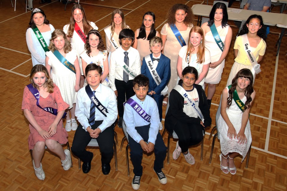 Introducing the Royal Court for the 127th Ladner May Days that kicks off on Friday afternoon at Memorial Park