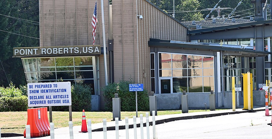 Point Roberts border crossing