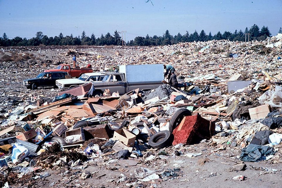 vancouver landfill 1970s image