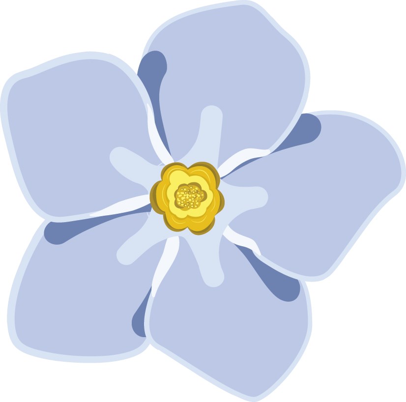 Alzeheimer's flower logo