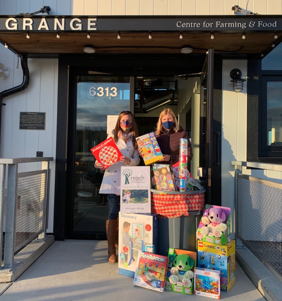 Southlands toy drive for reach