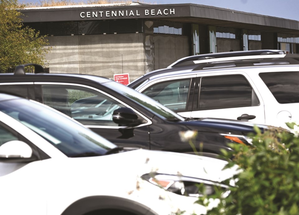 centennial beach parking program