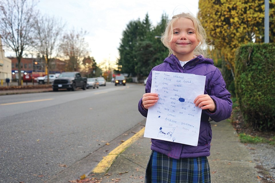 Delta girl crosswalk petition