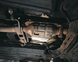 Catalytic converter theft