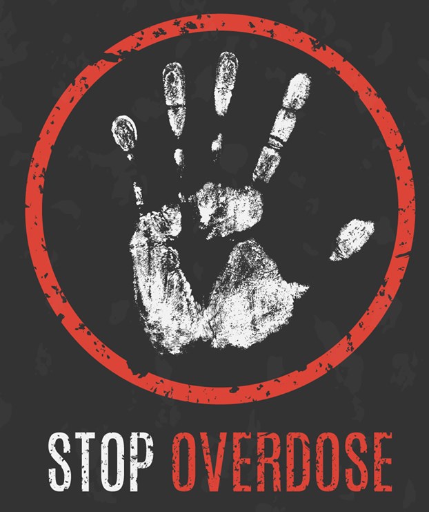DPD stop overdose poster