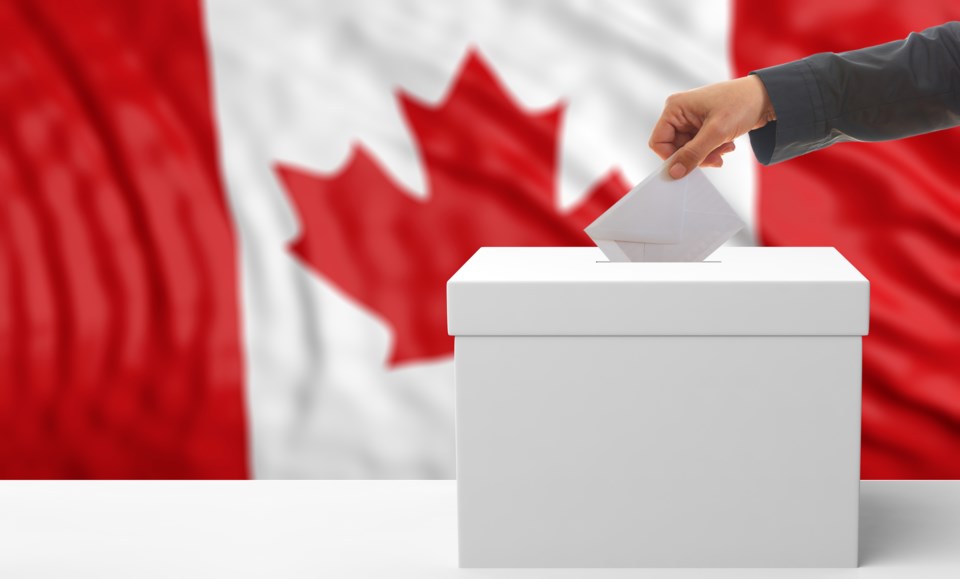 Elections Canada voting box