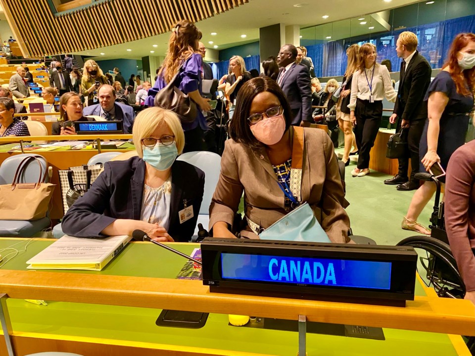 Qualtrough at the UN