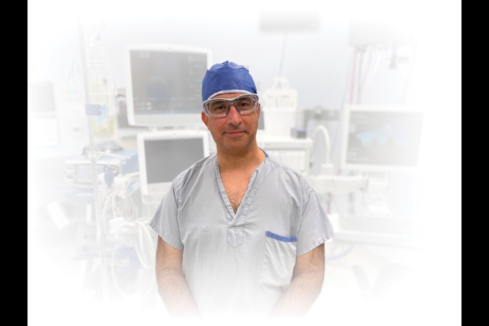 Dr. Dan Robibo, general surgeon, and department head of surgery at Delta Hospital.