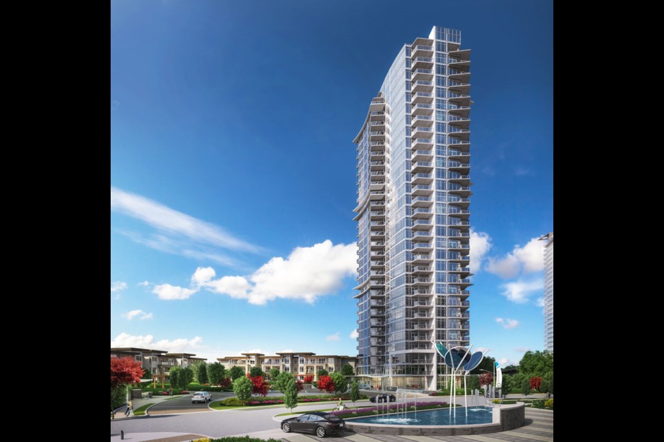 Soaring above the slopes of South Burnaby, award-winning Ledingham McAllister’s Azure.