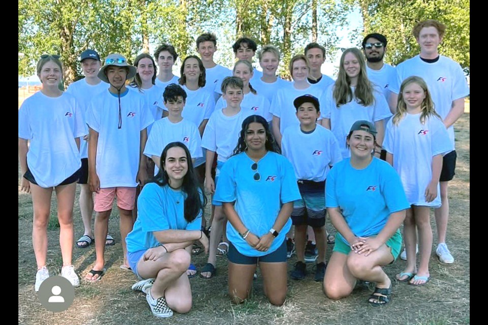 Boundary Bay Bluebacks wrapped up a memorable season with a terrific showing at  last month's B.C. Summer Swim Association's Provincial Championships in Kamloops. 