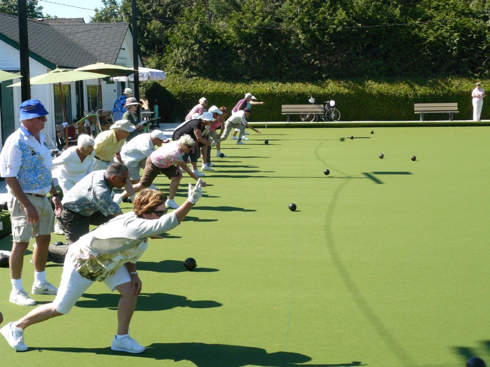 Ladner lawn bowling club