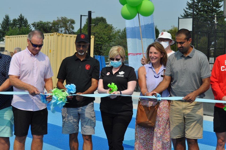 North Delta track opening