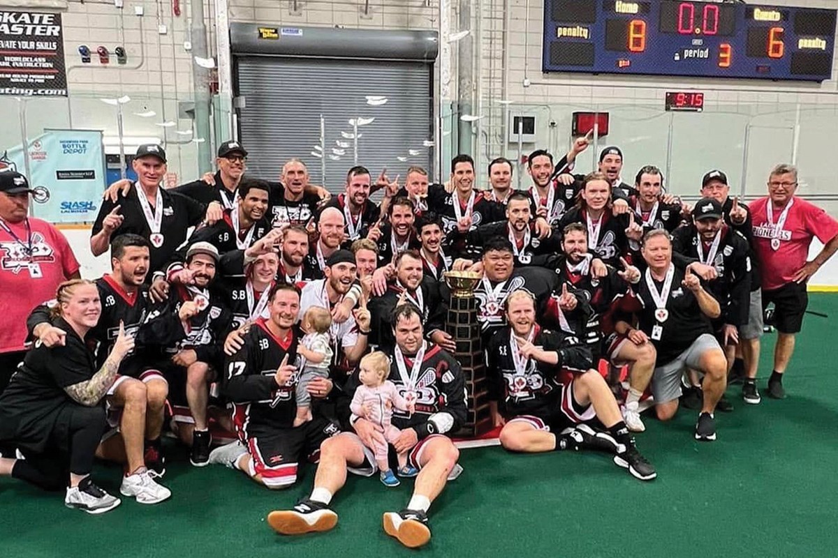 Ladner Pioneers bring President