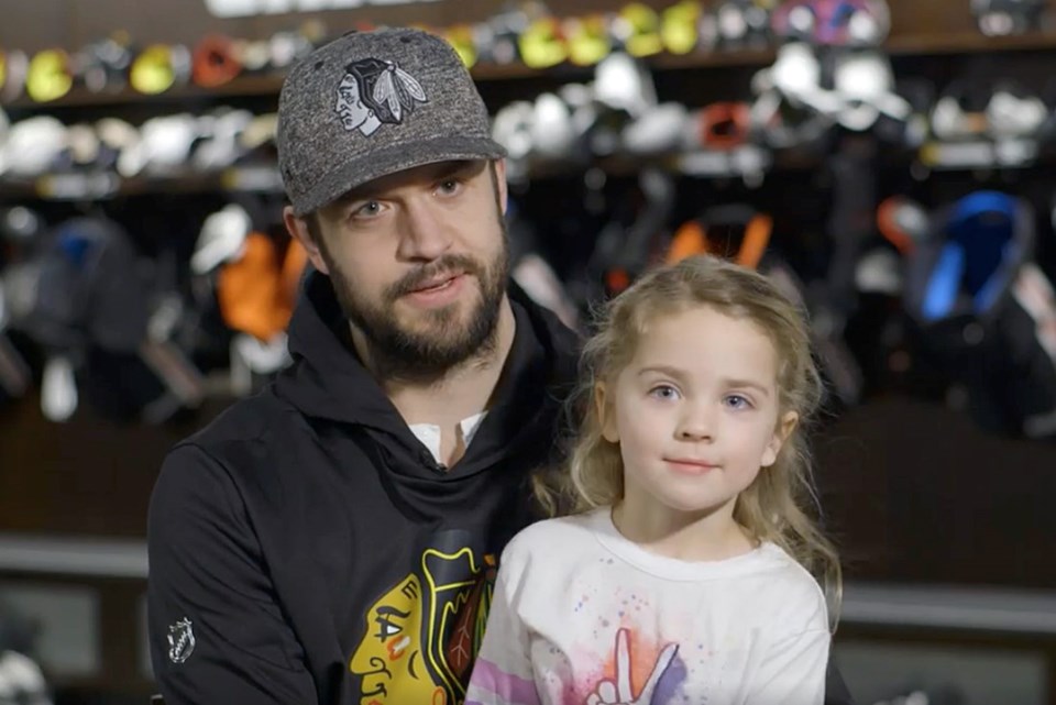 Seabrook and daughter