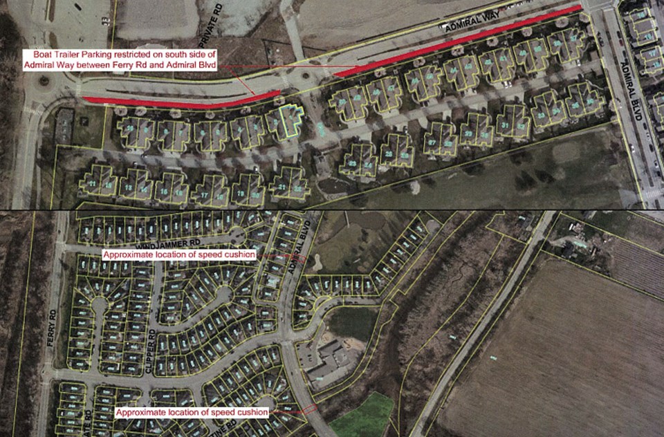 admiral boulevard traffic and parking concerns