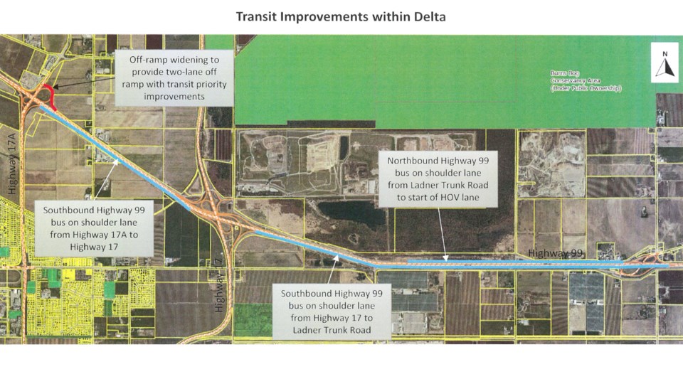 delta highway transit improvements