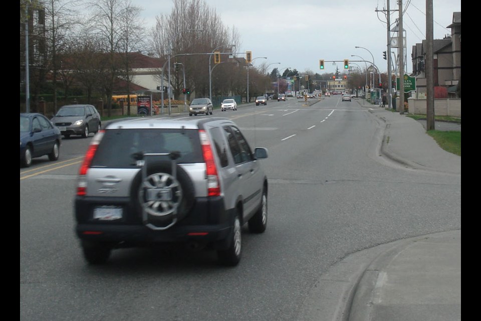 A new sewer pipe will be installed under Ladner Trunk Road, between Central Avenue and 55B Street.                              