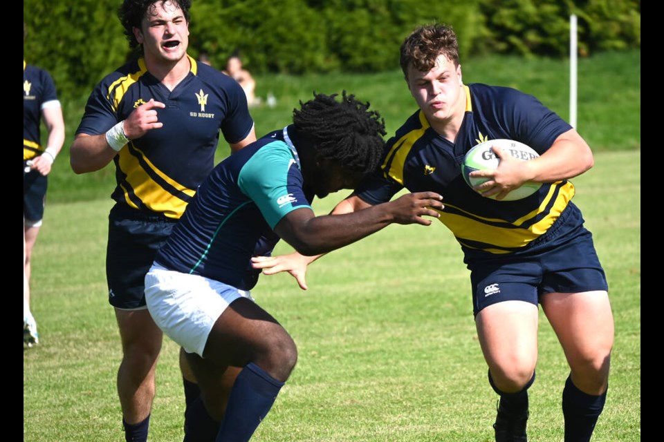 South Delta Sun Devils defeated Fleetwood Park on Thursday to secure third place at the South Fraser AAA Championships and a berth into next week's provinicials in Abbotsford. Mark Booth Photo