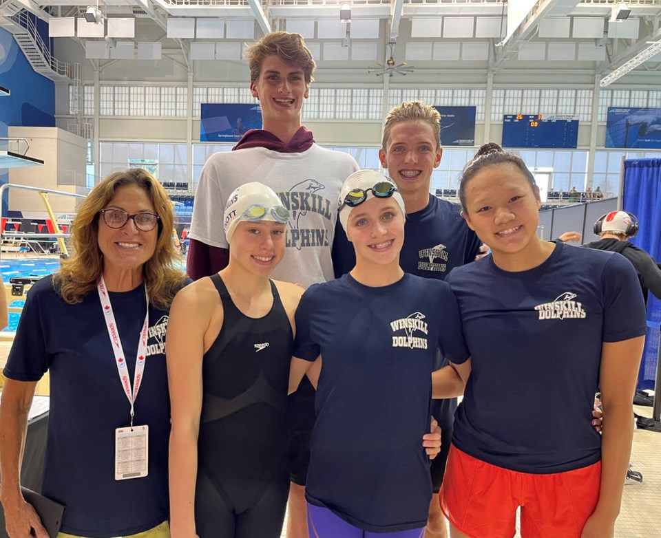 Provincial and national medals for swim club Delta Optimist