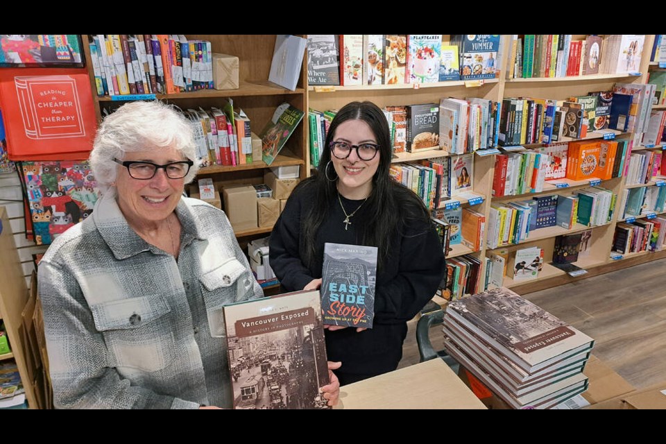 Phil Melnychuk Photo Kathleen Carswell and Tayler Leopold can help you find the right book at Black Bond Books. 