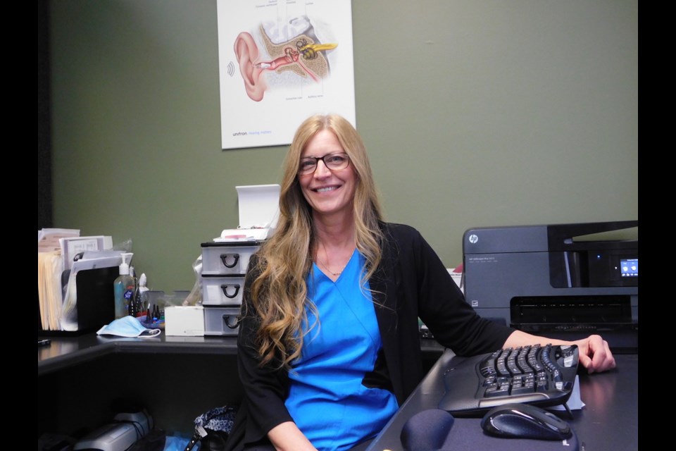 Algoma Hearing Centre co-owner and Audiologist Patricia Van Hoof.     