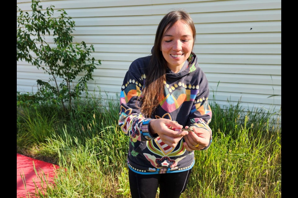 Chevaun Toulouse of Sagamok, is a recipient of Nature Canada’s Young Nature Leaders Grant