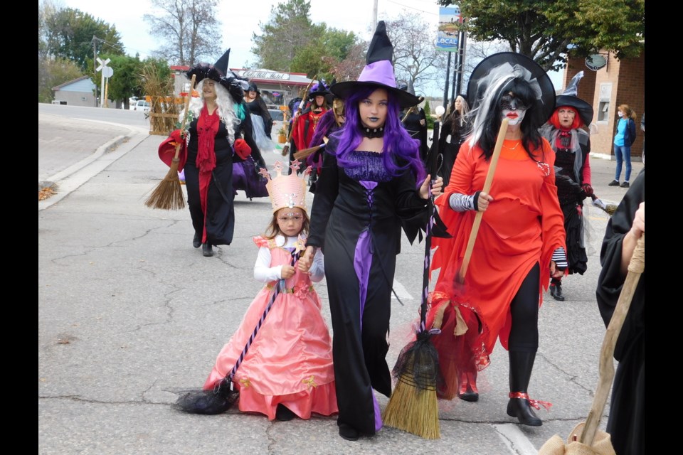 Saturday marked the fifth annual Witches Dance in downtown Blind River.