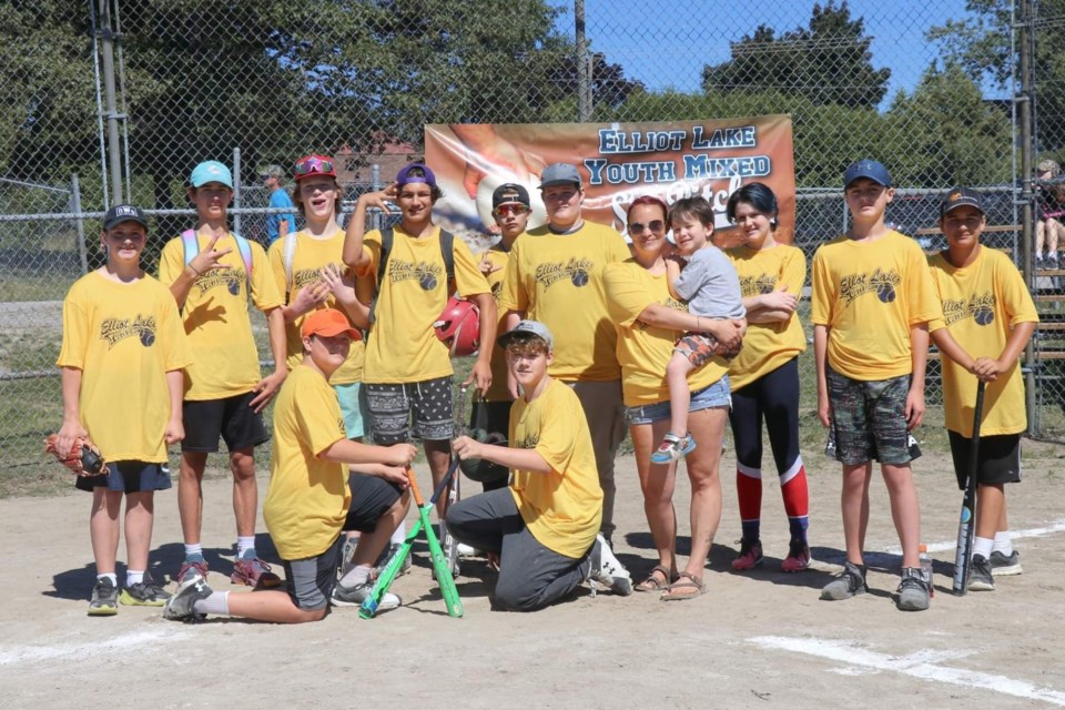 Photo courtesy of Elliot Lake Slo-Pitch and T-Ball. Used with permission.