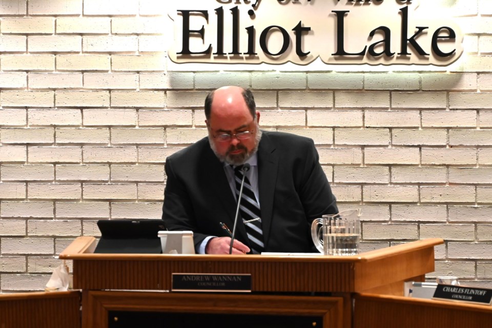 Wannan listens to councillor's comments. Jan. 15, 2024