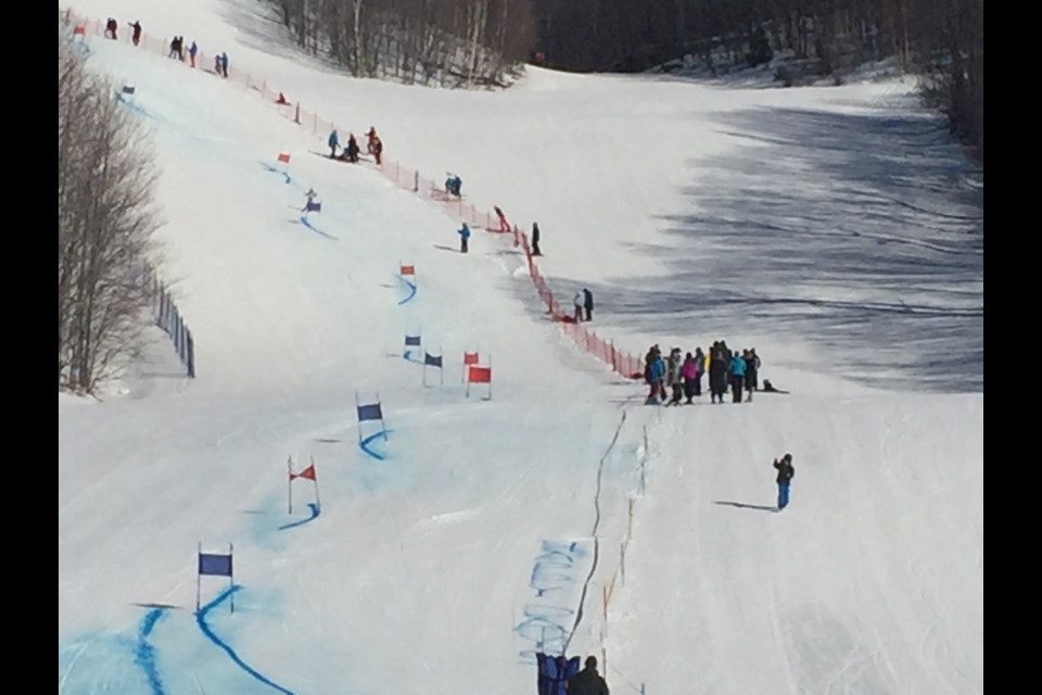 The Elliot Lake Ski Racers during competition at Winterfest for the Joe Sarich Classic races.
Melanie Farenzena/ ElliotLakeToday