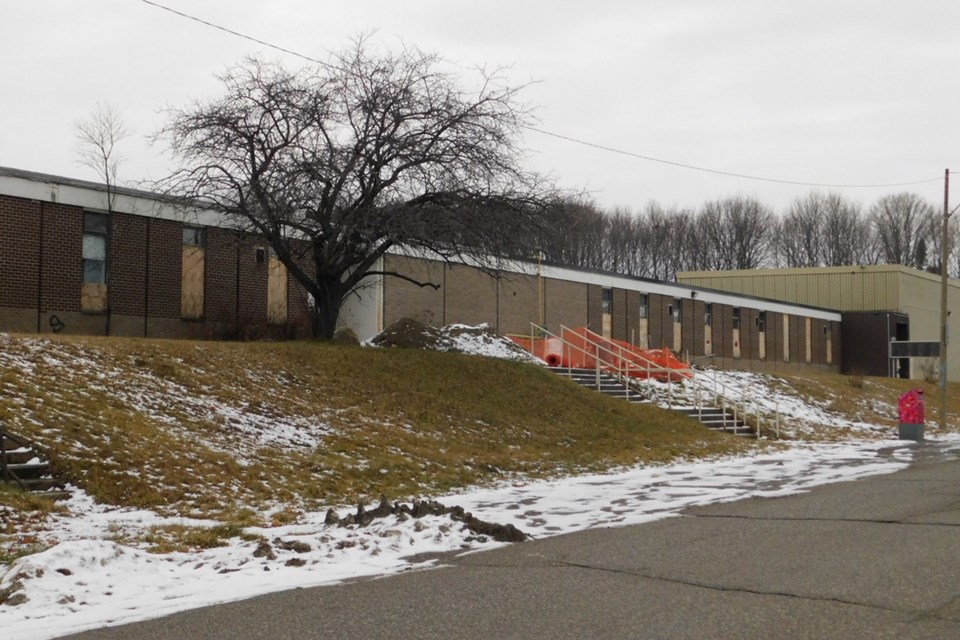 Elliot Lake's former Roman Avenue Public School, which closed in 2016, is being repurposed into apartments.