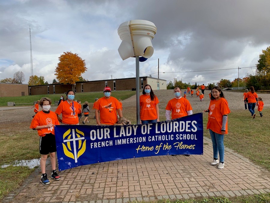 Elliot Lake students mark Orange Shirt Day (4 photos) - ElliotLakeToday.com
