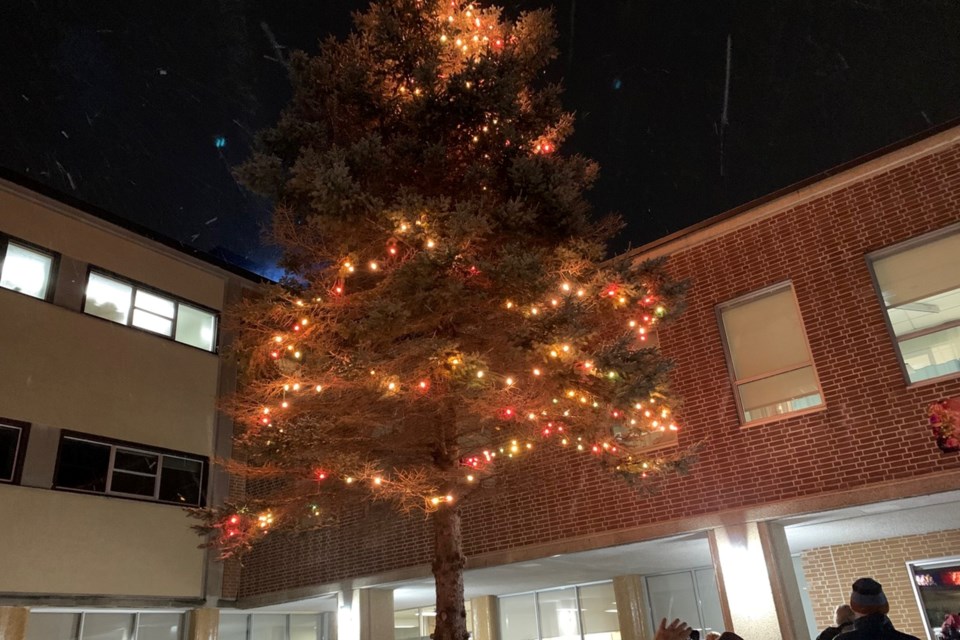 St. Joseph’s Foundation of Elliot Lake kicked off its Tree of Lights fundraiser this evening.