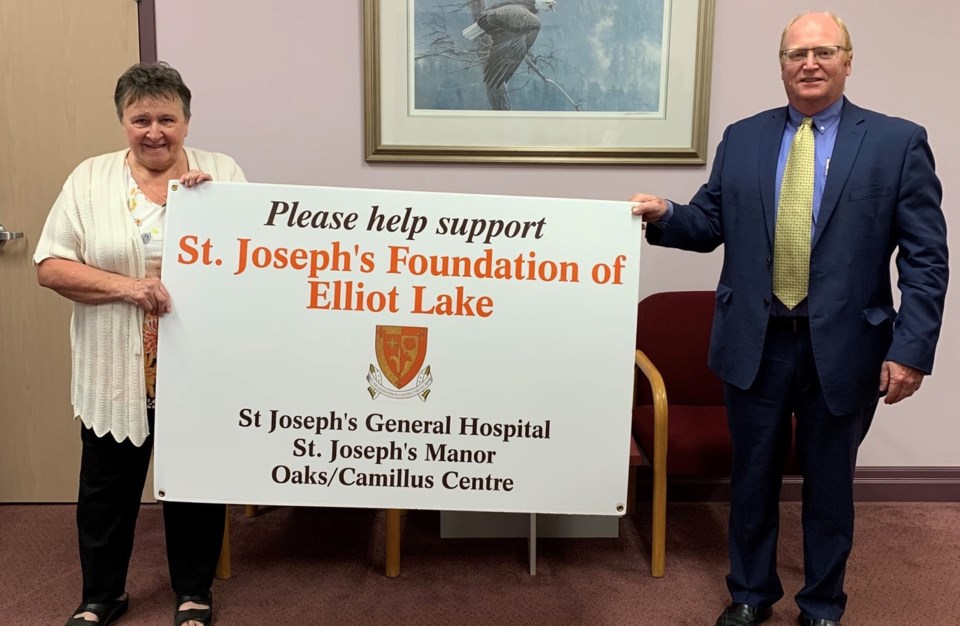 2021-08-21 St. Joseph's Hospital Donation