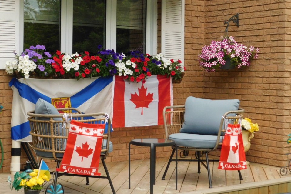 Elliot Lakers took part in a decorating contest hosted by the city to celebrate Canada Day