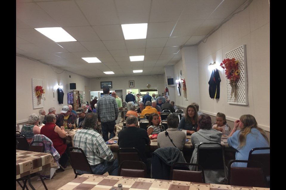 Residents enjoyed a spaghetti dinner in support of Rebecca McKay's journey to the World Championships in Florida.
Melanie Farenzena/ Elliot Lake Today
