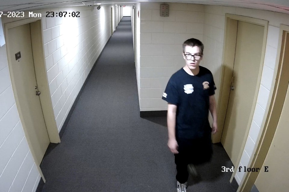 Police are looking to identify a person involved in 'numerous occurances of concern' at a local apartment complex.