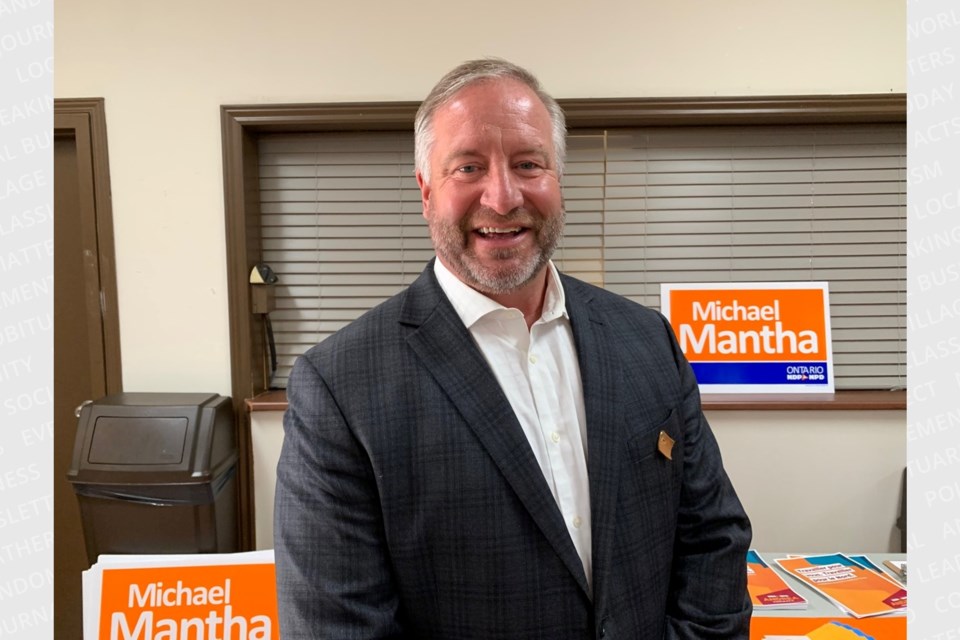 2022-05-13 Elliot Lake candidates debate Michael Mantha KS (4)