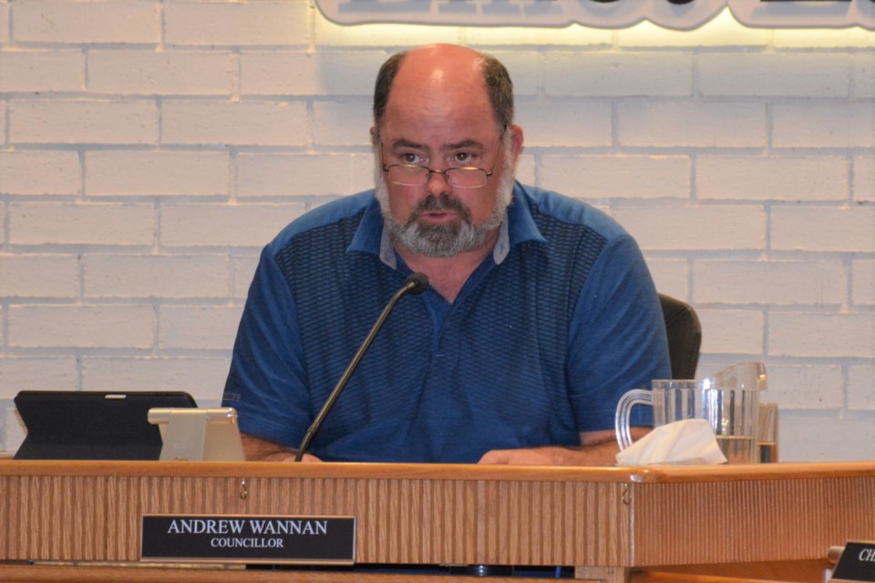 Acting Mayor Andrew Wannan