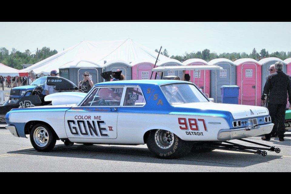 Several thousand drag racing fans were on site at Elliot Lake Airport Dragway (municipal airport) for the nineteenth 92.7 Rock North Shore Challenge on Saturday. Brent Sleightholm for ElliotLakeToday